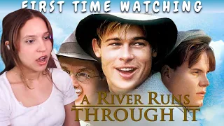 A River Runs Through It (1992) ♡ MOVIE REACTION - FIRST TIME WATCHING!