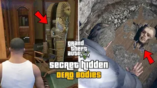 GTA 5 - Secret and Hidden Dead Bodies! (PC, PS4, PS3 & Xbox One)