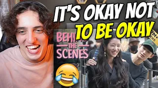 It's Okay Not To Be Okay BEHIND THE SCENES | Kim Soo-hyun wraps Seo Yea-ji in a warm hug | REACTION