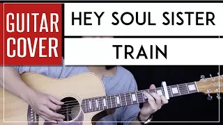 Hey Soul Sister Guitar Cover Acoustic - Train 🎸 |Tabs + Chords|