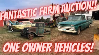 Multiple Generation North Dakota Farm Auction! One owner vehicle and equipment galore!