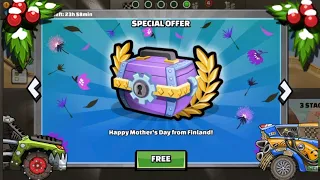 FREE GIFT 🎁🎁 - HILL CLIMB RACING 2 - HAPPY MOTHERS DAY - #hcr2 #hillclimbracing2