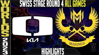 DK vs GAM Highlights ALL GAMES | S13 Worlds 2023 Swiss Stage Day 7 Round 4 | DPlus KIA vs Gigabyte