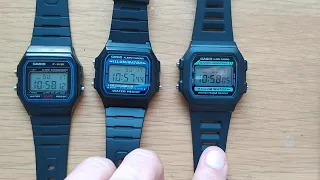 Watch of the Day: The Casio F105 - My Relaxation Watch!