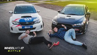 Odwieczni RYWALE - Lancer EVO vs Impreza STI Spec C | WWIT Battle #2