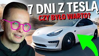 7 DNI JEŻDZĘ TESLĄ - CZY WARTO KUPOWAĆ ELEKTRYKA?! JEST LEPSZY?!