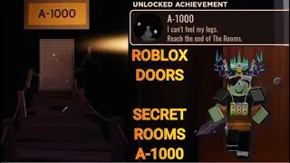 Roblox | Completing the SECRET ROOMS A-1000 in Doors