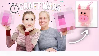 Who Can Recreate the Pinterest Craft Best ?! CRAFT WARS !!