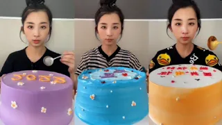 ASMR CREAMY CAKE MUKBANG | KWAI EATING SHOW | CHINESE DESSERT