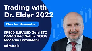 Dr Alexander Elder 2022 / Earnings season / SP500 EURUSD Gold BTC Netflix Exxon Moderna GOOG BAC