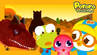 Pororo Dino Adventure | Finding Baby Dino's Father | The Farting Dinosaur | Kids Dinosaur Animation