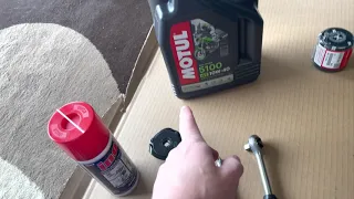 How to: Change oil on a Honda VFR800f Full in depth tour step by step