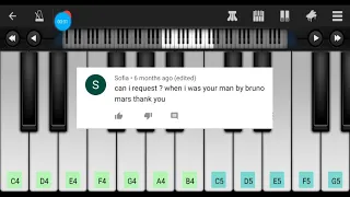 When I Was Your Man by Bruno Mars Perfect Piano Cover