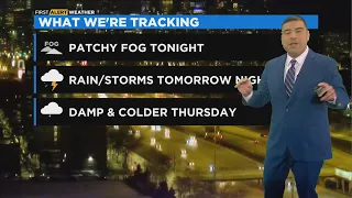 Chicago First Alert Weather: Patchy fog Monday night