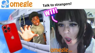 DROPPING PHONE OFF HELICOPTER on OMEGLE