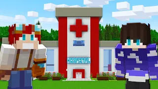 O HOSPITAL DA CIDADE FOI CONSTRUÍDO!!! - Minecraft Fantasia Ep.44