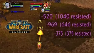 This Is What Magic Resist Does To Casters | WoW Classic PvP