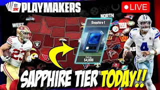 🔴 LIVE STREAM - Making Sapphire Tier Today!! 🏈 NFL 2k Playmakers 🏆 Mobile Card Collector