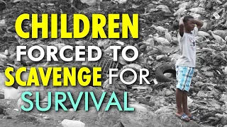 Going to waste: The children who survive on Gabon's garbage dumps | Scavenge for survival | WION