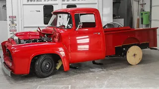 1956 Ford F100 Pickup Truck Build Project