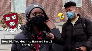 Asking Harvard Students How They Got Into Harvard P2 (Ft. Joe Biden 🤭)  *SUPER JUICY Interviews*