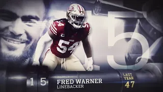 #15: Fred Warner (LB, 49ers) | NFL Top 100 players of 2023