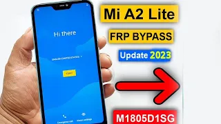 Mi A2 Lite FRP Bypass। New Method 2023 | Mi A2 Lite M1805D1SG Google Account Unlock Without Pc