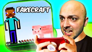 MA JOC *MINECRAFT FAKE* PE TABLETA!