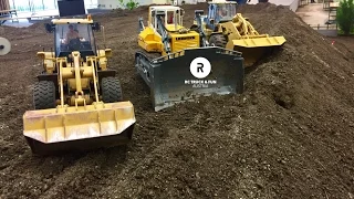 Construction Special !! RC Trucks, Excavator & Wheel loader Action! Wels 2017