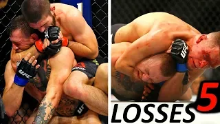 Conor McGregor ALL (5) LOSSES / McTAPOUT (SUBMiSSiON for NOTORiOUS!)