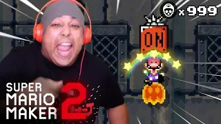 HARDEST LEVEL OF 2020!! I QUIT!!  [SUPER MARIO MAKER 2] [#40]