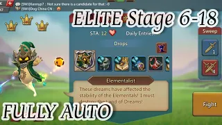 Lords Mobile Elite 6-18 # STAGE 6-18        Fully Auto     (4K 60fps)