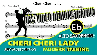 Modern Talking - Cheri Cheri Lady (REMIX) - Alto Sax Eb videoscore