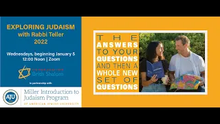 Exploring Judaism with Rabbi Teller - Topic - Israel