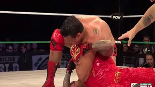 Rey Mysterio vs  Alberto El Patron Awesome Fight