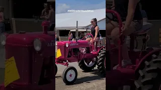 Pink Farmall Cub Tractor @ Cumberland Valley Chambersburg PA 2023