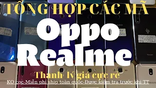 Thanh lý điện thoại OPPO-REALME giá rẻ, điện thoại OPPO-REALME cầm đồ thanh lý cũ giá rẻ