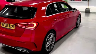 2018 Mercedes A-Class Red
