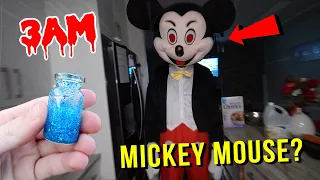 ORDERING MICKEY MOUSE POTION FROM THE DARK WEB AT 3AM!! *GIANT MICKEY MOUSE*