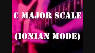 C Major Scale (Ionian Mode) - Groove Backing Jam Track