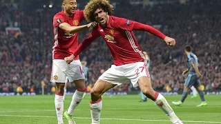 Manchester United 1-1 celta vigo GOALS  Fellaini,  Facundo Sebastian Roncaglia