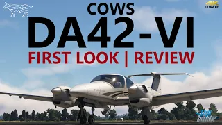 MSFS | The New COWS DA42 - First Look and Review [4K]