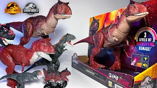 NEW 2023 CARNOTAURUS EPIC ATTACK BATTLE CHOMPIN'! Jurassic World Carnotaurus Collection