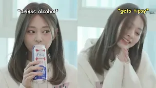 just 3 minutes of tzuyu being not so alcohol-free in a variety show