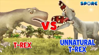 T-Rex vs Unnatural T-Rex | Dino vs Horror [S4E3] | SPORE