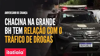 GUERRA DO TRÁFICO DE DROGAS DEIXA DUAS CRIANÇAS E UM ADULTO MORTOS EM FESTA NA GRANDE BH