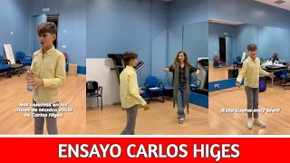 🇪🇸 ENSAYO CARLOS HIGES - SEÑORITA REHEARSAL | #junioreurovision 2022 #eurovision