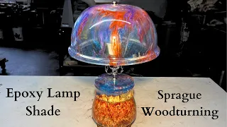 Woodturning - Making the Shade, The Coral Reef Lamp Part Two
