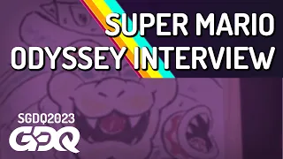 Super Mario Odyssey Interview with Dangers - Summer Games Done Quick 2023