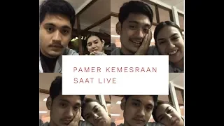 GINO DAN IBEL PAMER KEMESRAAN LIBURAN DI LIVE IG